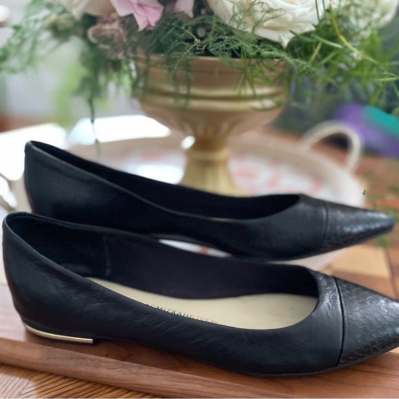 Isaac Mizrahi live! Cap toe pointed flat 9.5 from QVC - Picture 3 of 6